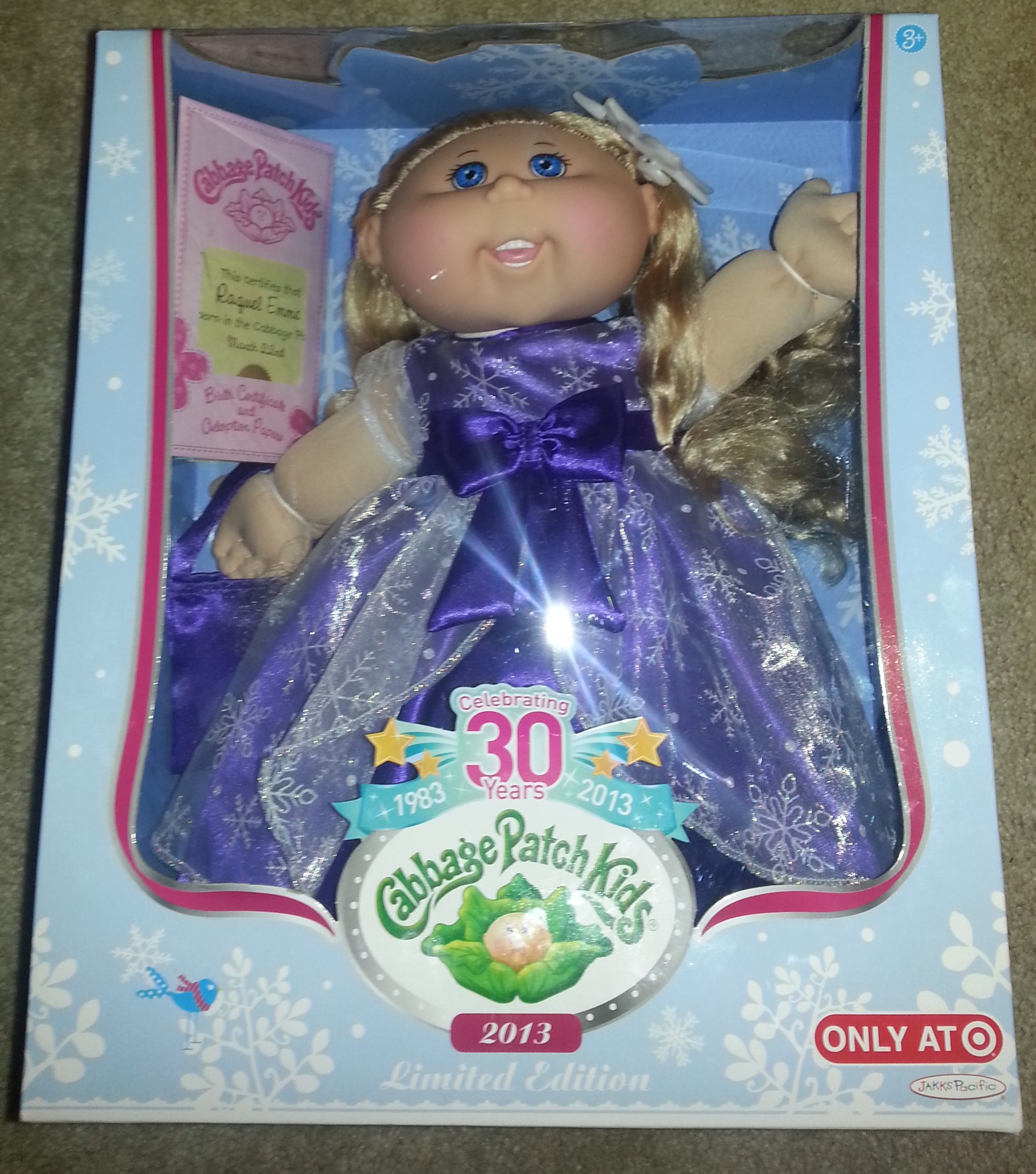 Cabbage Patch Kids 2013 Limited Edition 30th Anniversary