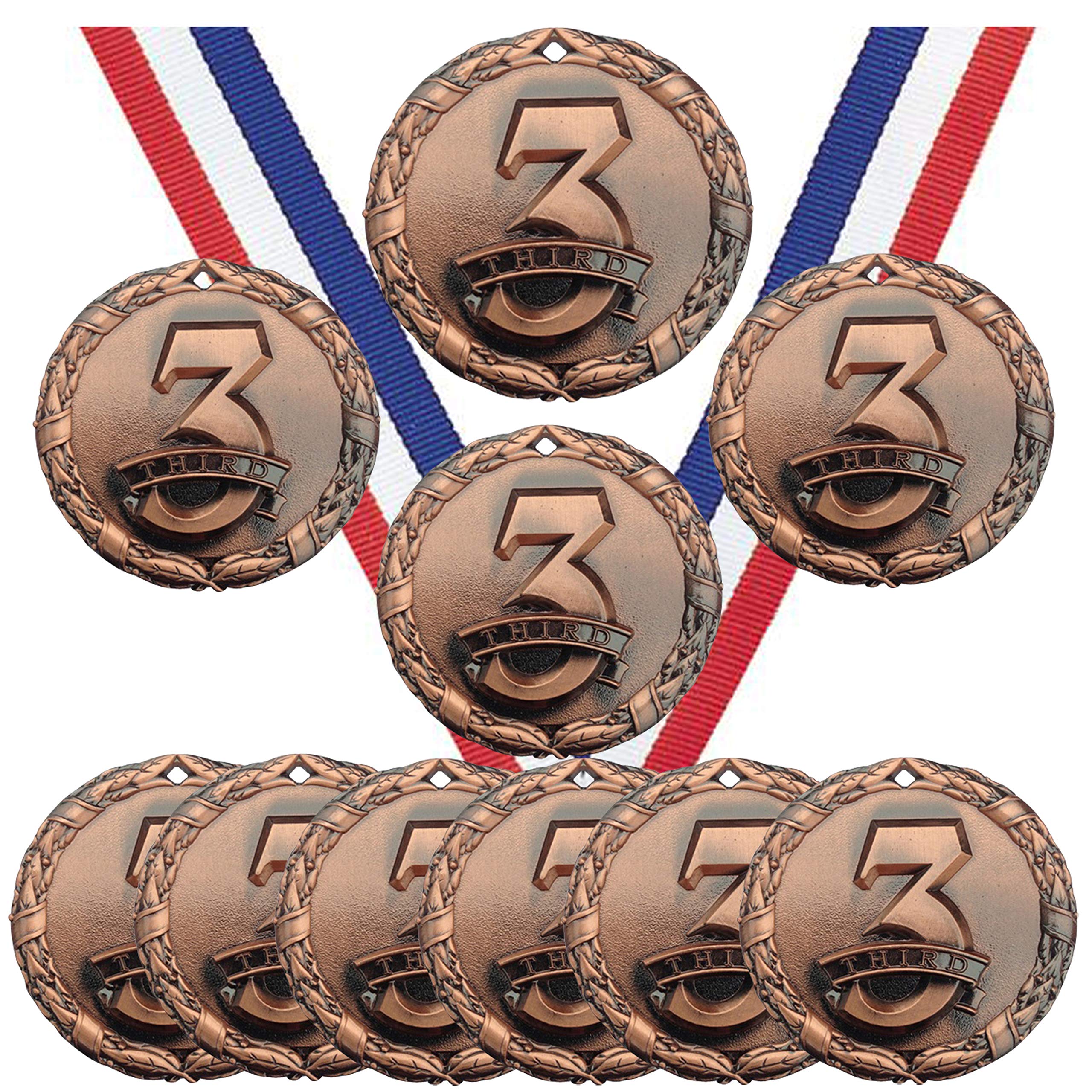 Buy Express Medals Various 10 Pack Styles of 1st 2nd 3rd Place Award