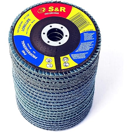 Disco Lamellare BGS 3970 - Diametro 115mm, Grana 40, Foro 22.2mm - Foto 5