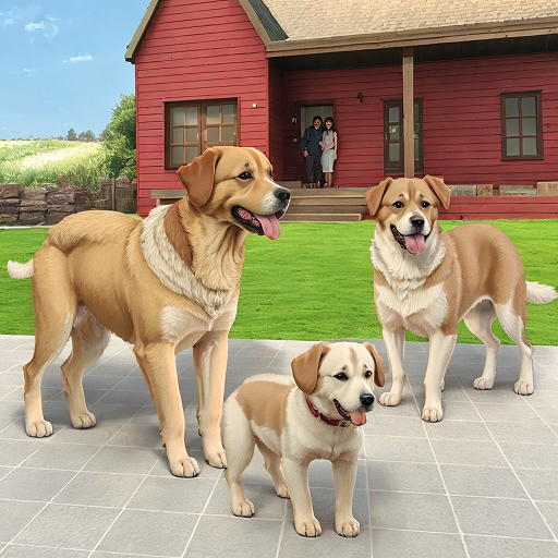 Mein virtuelles Haustier-Hundelebenssimulations-Pnline-Spiel für Kinder – ultimative Hundesimulator-Stadtkatzen-Haustierpflege-Welpenspiele kostenlos