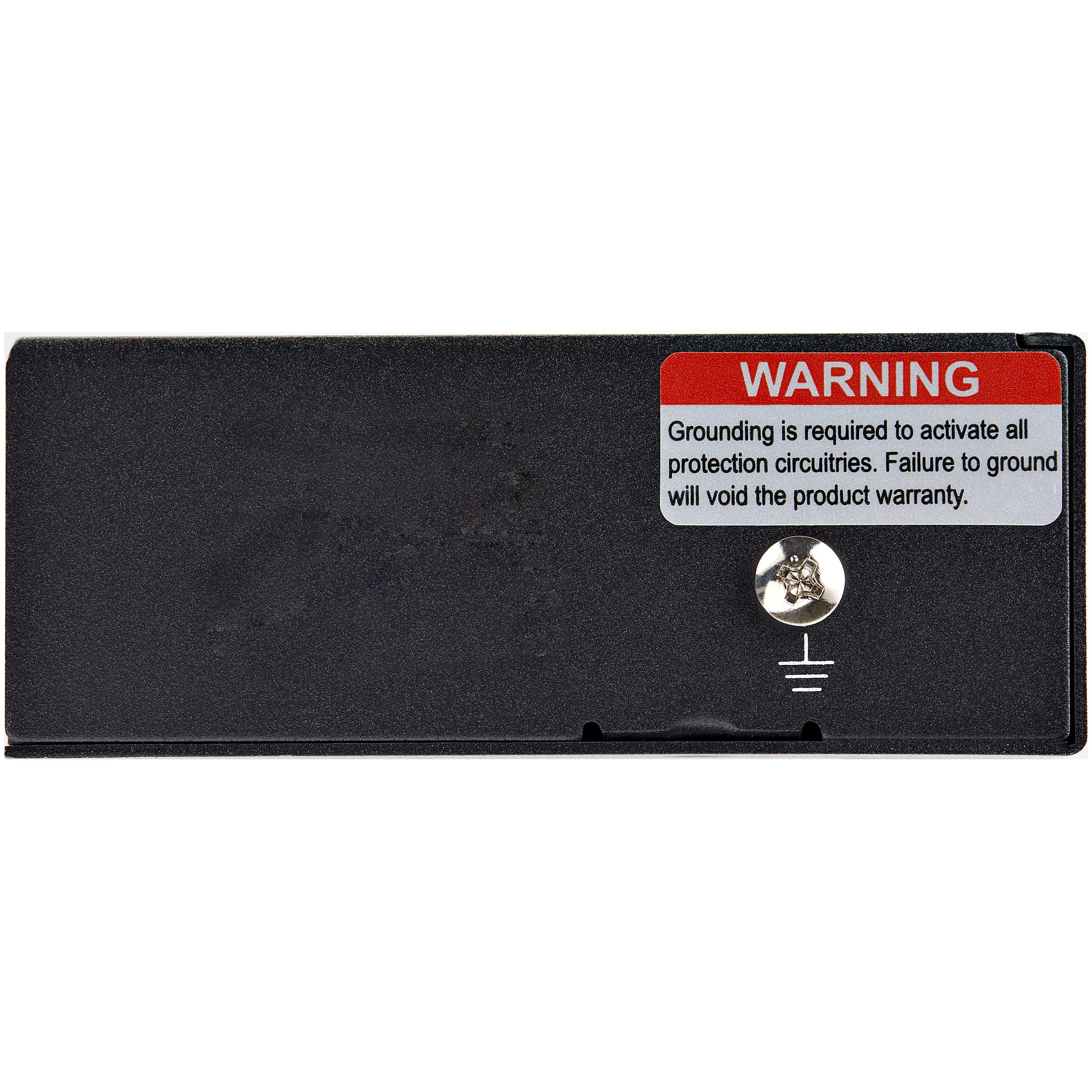 StarTech.com Injecteur PoE Gigabit Industriel - Haute Vitesse/Haute Puissance 90W - 802.3bt PoE++ 48V-56V CC DIN Rail - Injecteur Durable UPoE/Ultra Power Over Ethernet - -40 à +75°C (POEINJ1G90W)