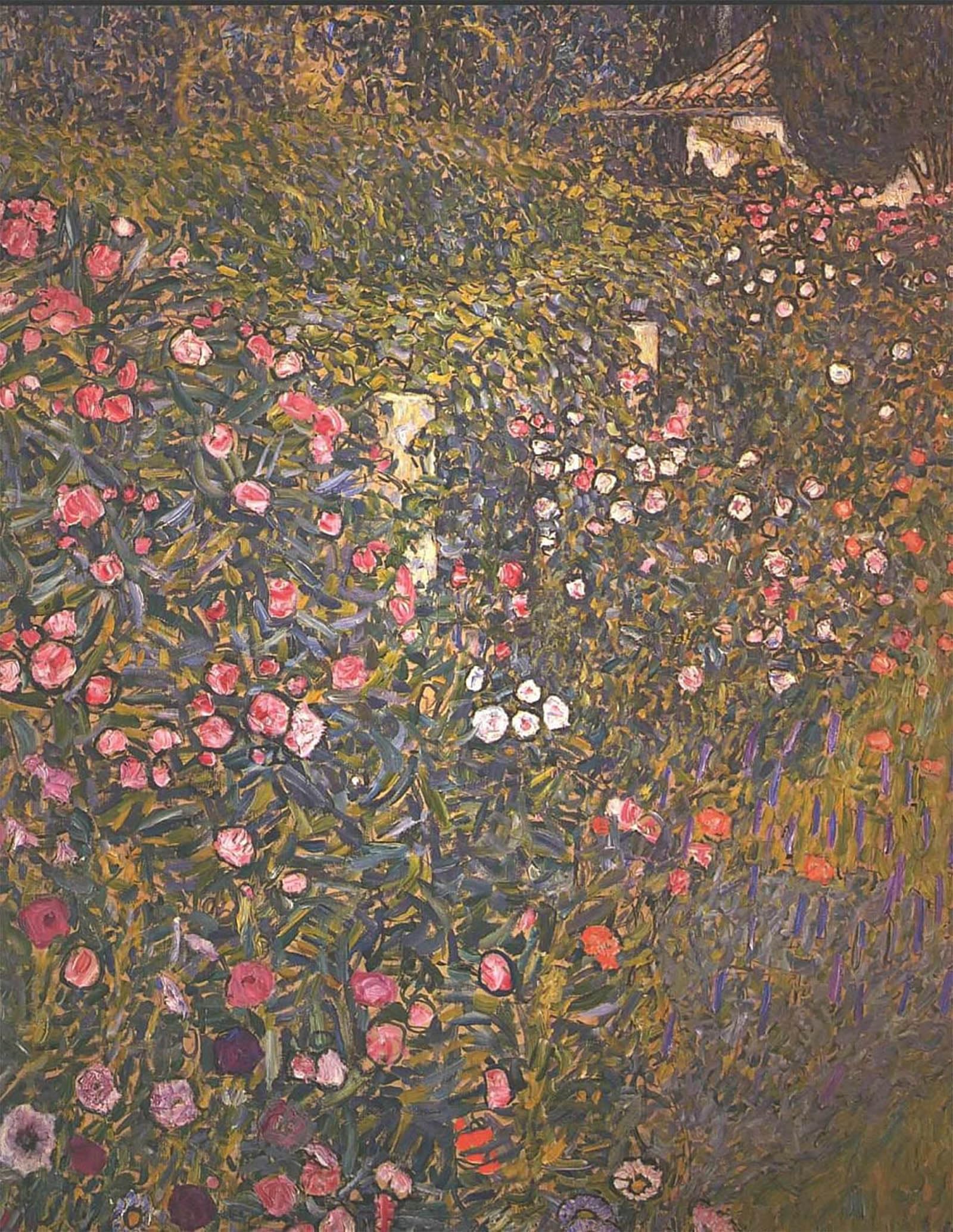 Posteriik No Frame Vintage Art Print Images Pictures Print Italenische Gartenlandschaft By Gustav Klimt Modern Colour Posters For Office Home Decor 60X90cm