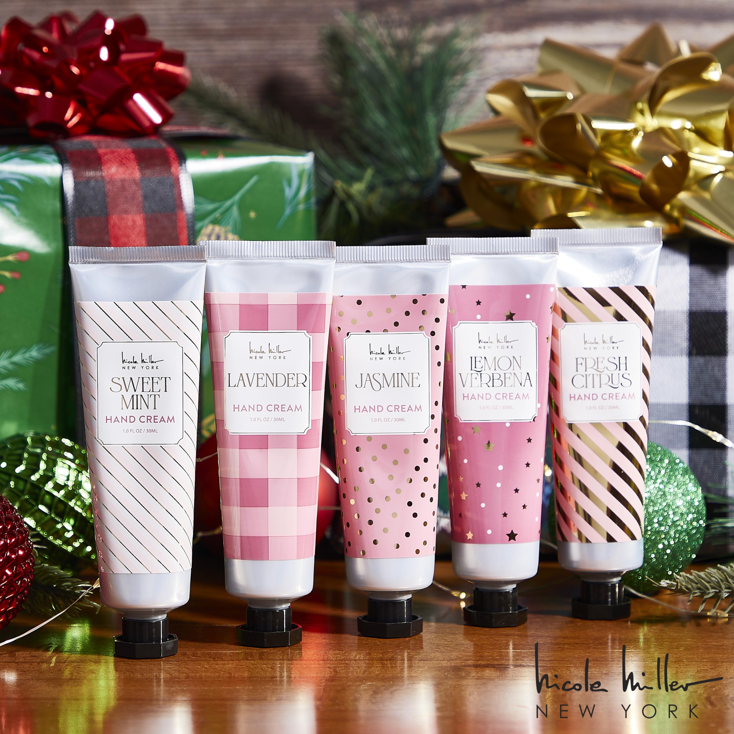 Nicole Miller New York 10-Piece Festive Fragrance Hand Cream