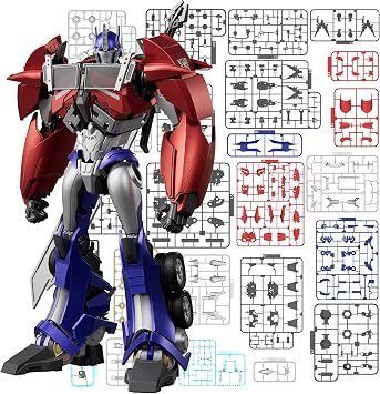 BLOKEES - Transformers - Action Edition 06 - Optimus Prime - Transformers Prime - Model Kit - Assembly Required - 14+