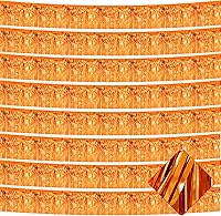 Vista 7 de Paquete de 10 guirnaldas de flecos metálicos de oropel de 10 pies para colgar en la pared, telón de fondo para flotadores de desfile, despedida