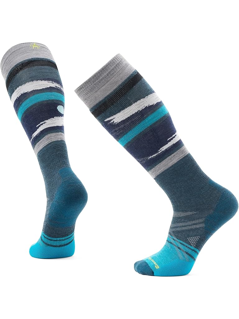 Multi Smartwool Ski Full Cushion Midnight Ski Pattern Over The Calf Socks