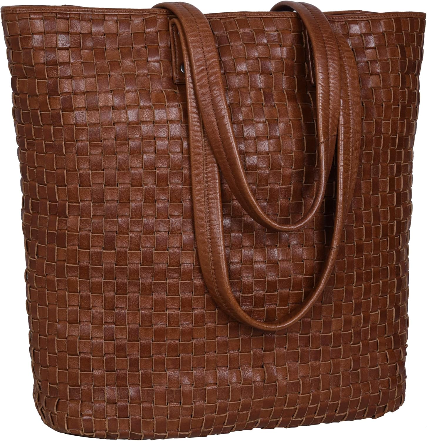 ANTONIO VALERIA Ava Leather Tote/Top Handle Shoulder Bag for Women