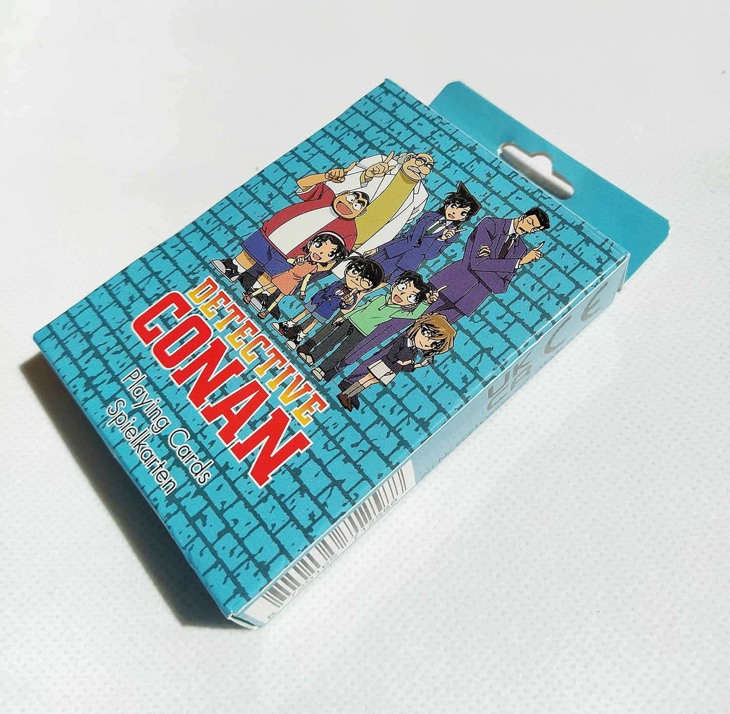 SAKAMI - Detective Conan - Case Closed - 52 Playing Cards Poker Card Game Deck Playing Cards - Original & Licensed