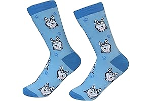 Cozy Husky Socks: Fun and Unforgettable Dog lover Socks