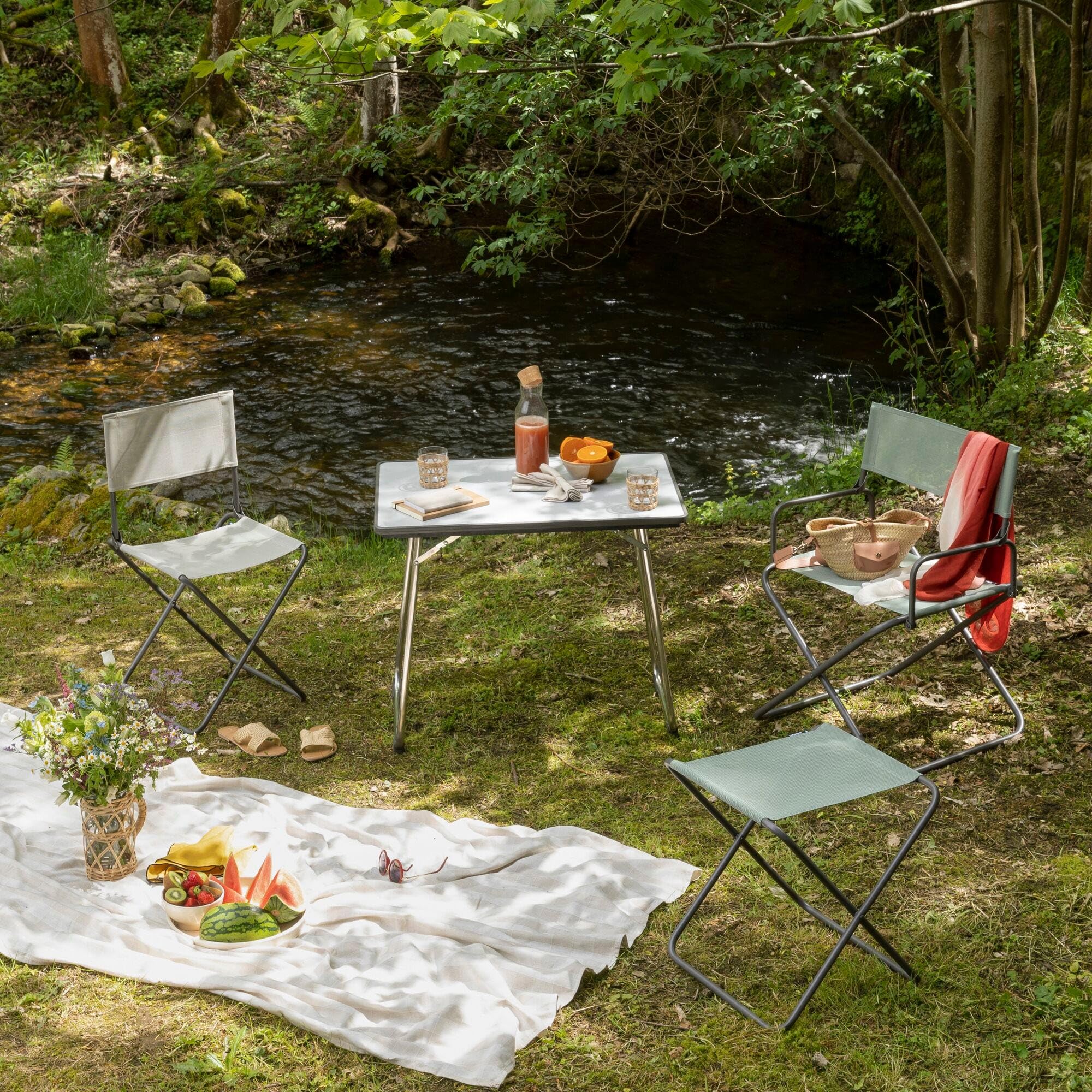 LAFUMA MOBILIER - Klappbarer Regiestuhl - FGX XL - Batyline® Iso - Grün Moss LFM1346_8557-5 Jahre Garantie