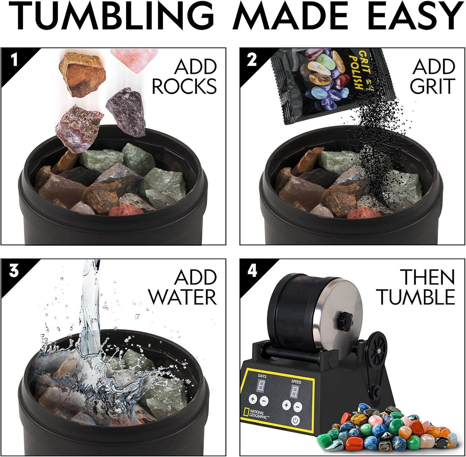rock tumbler hobby edition