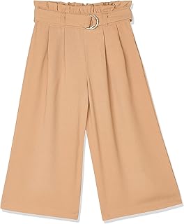 بنطلون بارجل واسعة وخصر مرتفع بحزام نت ريدتاغ - للبنات, متعدد الألوان, 5-6 Years