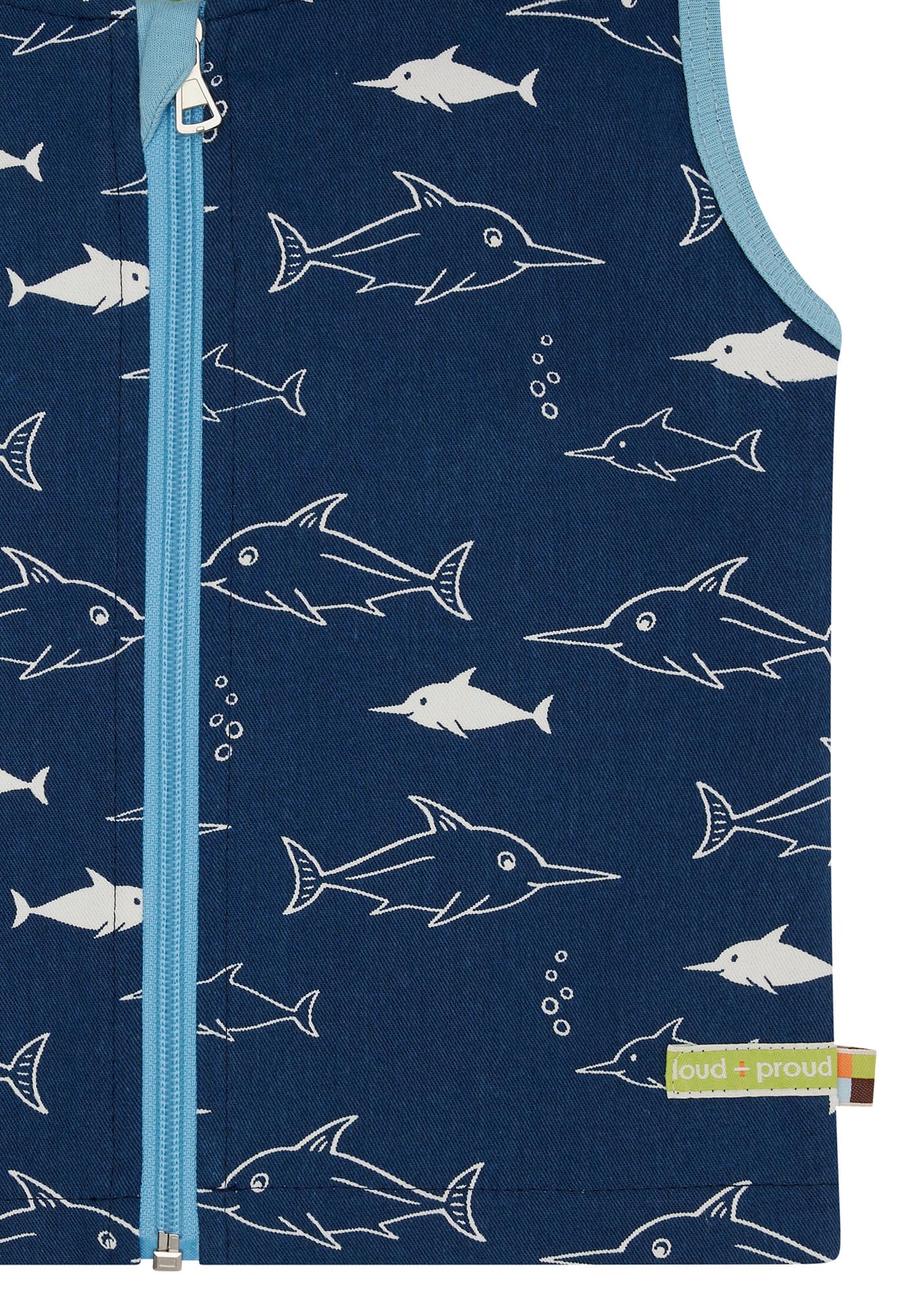 loud + proud Unisex Kinder Outdoor mit Tiermotiv, aus Bio Baumwolle, Gots Zertifiziert Weste