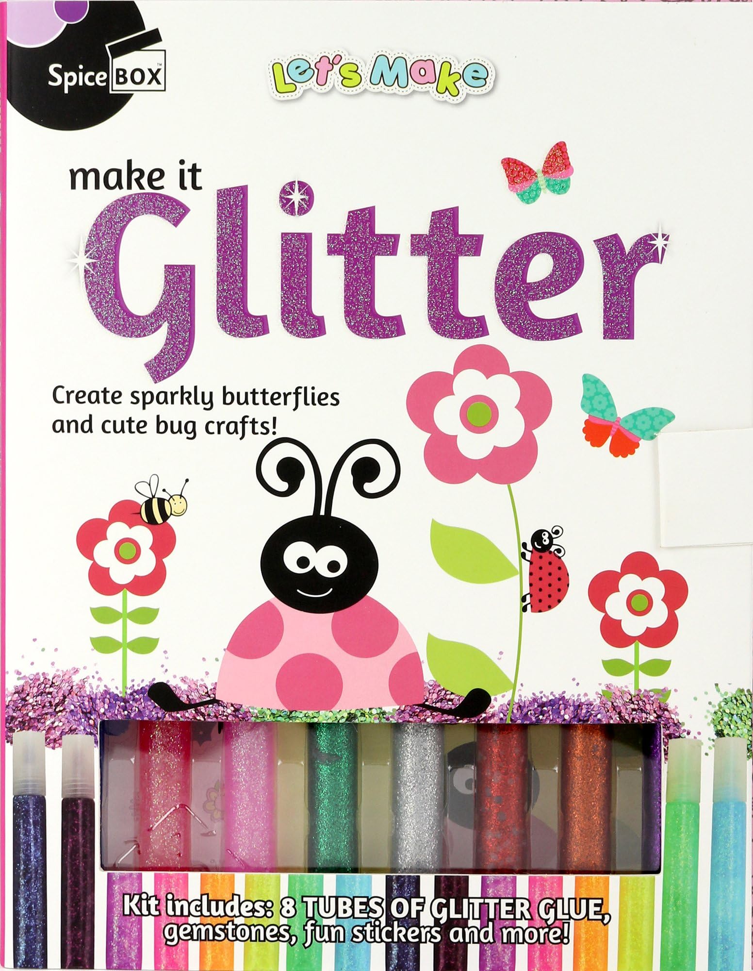 SpiceBox SP24137 Lets Make It Glitter Craft Kit