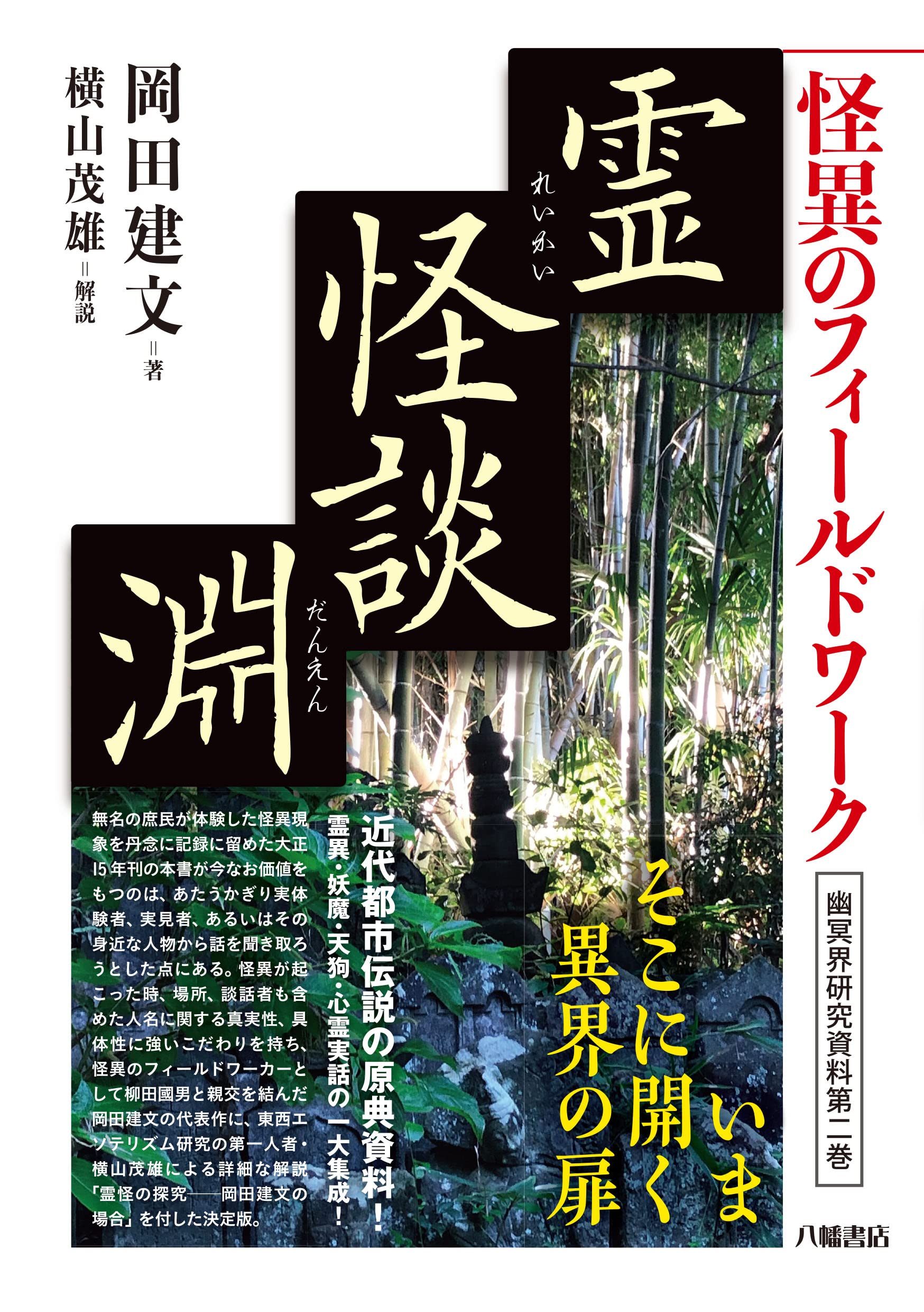 怪異のフィールドワーク 霊怪談淵 幽冥界研究資料第二巻 | 岡田建文