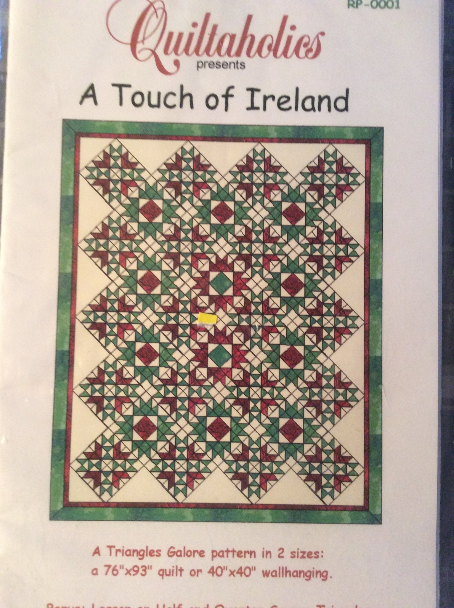 Trip To Ireland Quilt Pattern FREE Quilt Patterns