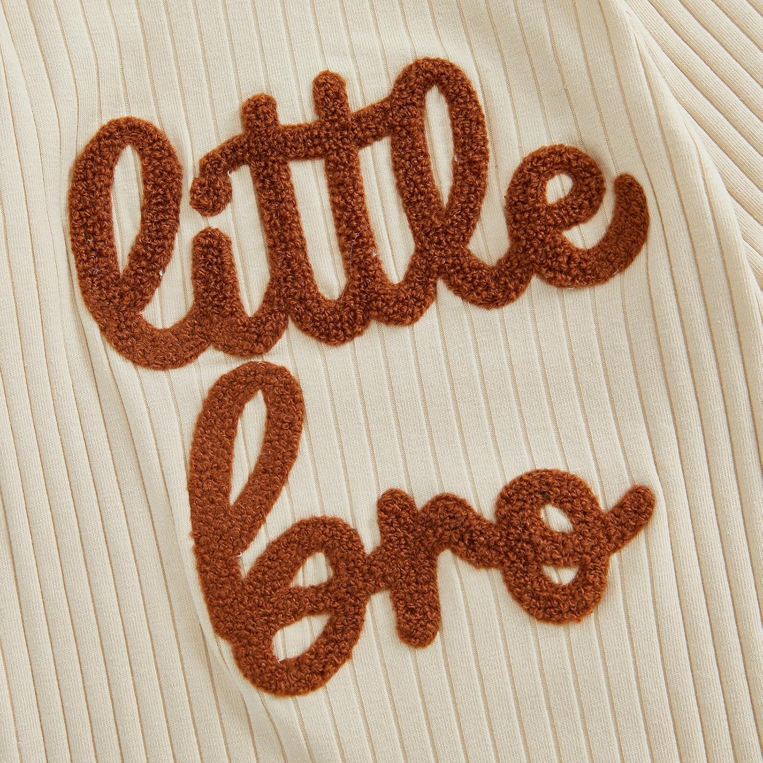 pengnight Newborn Baby Boys Girls Romper Long Sleeve Lil Bro Letter Print Solid Color Bodysuit Jumpsuit - Image 6