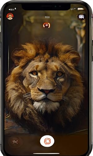Fake call Lion - Voice Calls & Video prank Chat Simulation - Lion Fake Call Game for kids