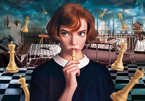 Miniatura 2 de Clementoni 39698 Queen's Gambit - Rompecabezas para adultos, 1000 piezas, hecho en Italia, multicolor