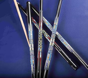 Canadian Maple 2-Piece Pool Cue, 58 13mm Tip, 5/1618 Stainless Steel Joint, 19-20oz Billiard Cue for Beginners Home & Commercial Use