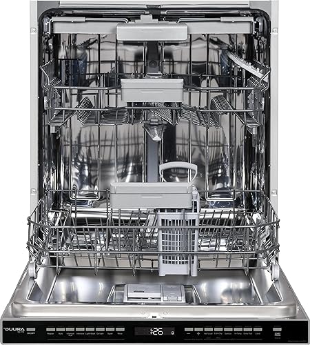 Miniatura 4 de DE1200DWDSS - Lavavajillas de 24 pulgadas integrado con 6 opciones de lavado y 6 ciclos automáticos, construcción de acero inoxidable, pantalla LED