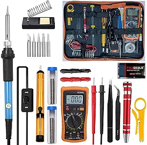 Soldering Iron Kit, Digital Multimeter Kit, Multi Tester, Voltage Tester