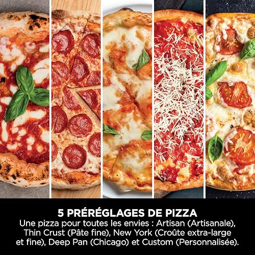 Ninja Artisan Electric Pizza Oven and Air Fryer with 4 Cooking Functions, Serving Board, Pizza Cutter, 30cm Pizza Stone, Pizza Shovel, Griddle and Airfry Basket, Green MO201AMZEU - 7