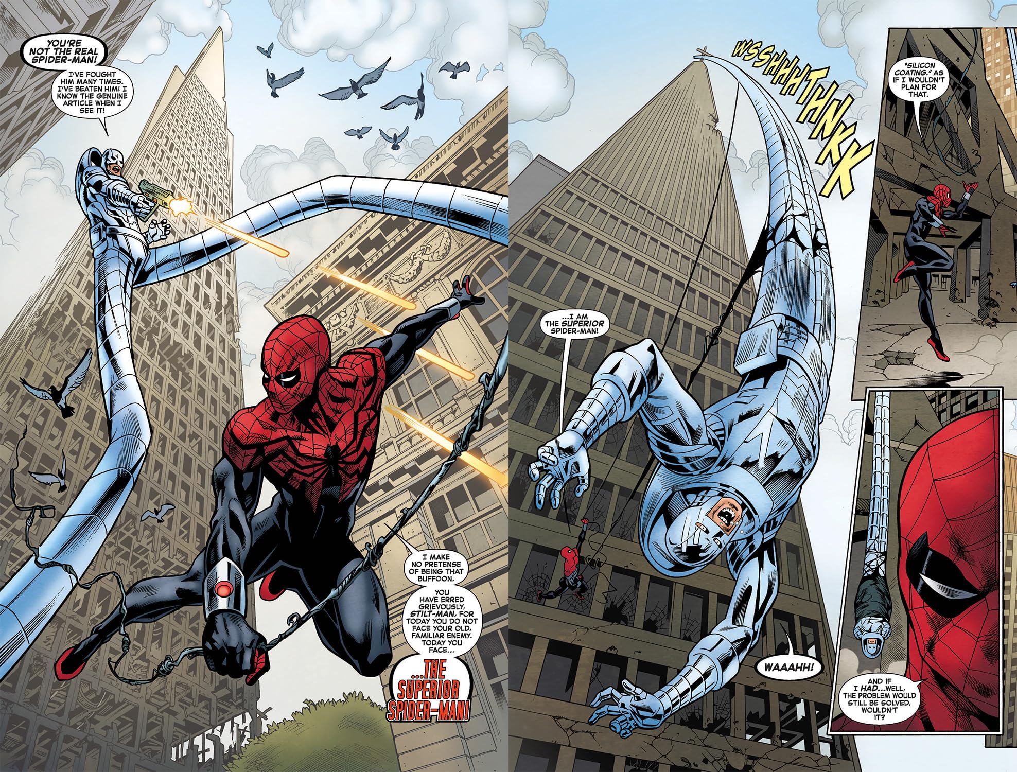 Superior Spider-Man Returns Omnibus Mark Bagley Cover