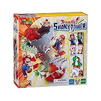 EPOCH Games - Super Mario - Blow Up Shaky Tower, Gioco di Abilità e Equilibrio con