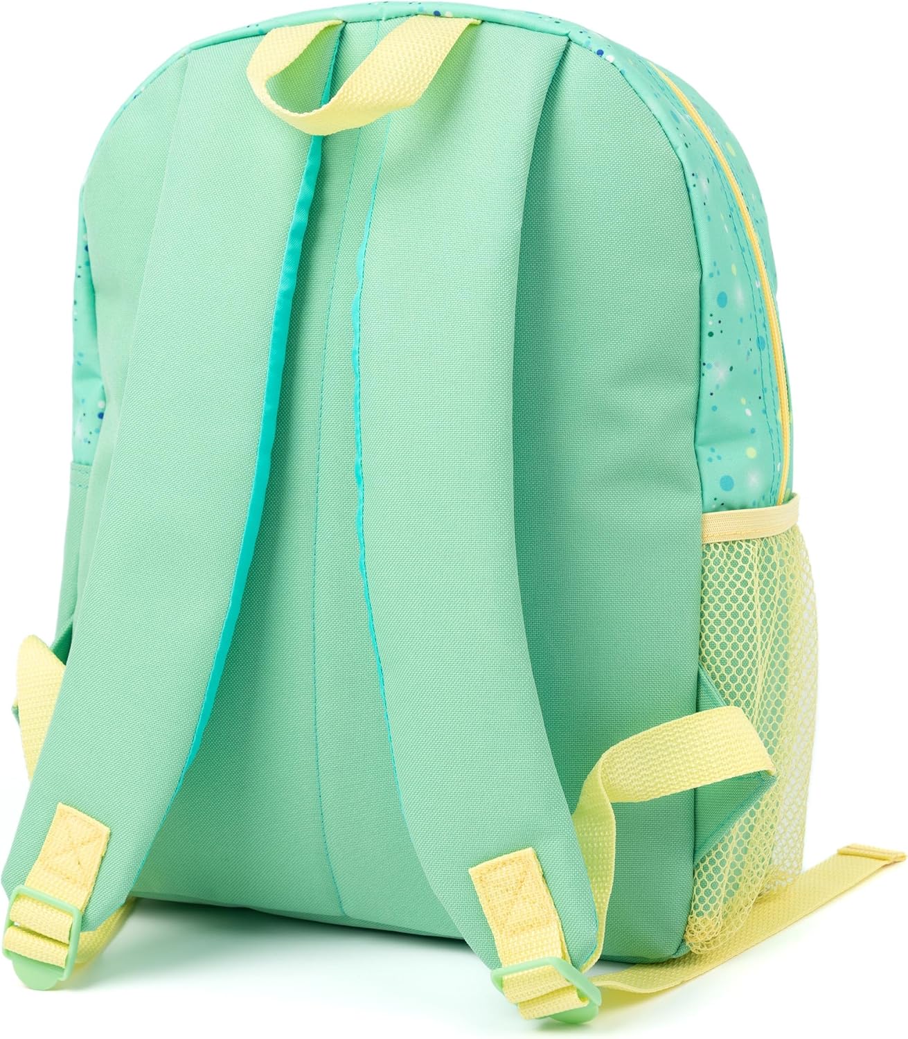 Disney Tinker Bell Girls Backpack Green Glitter Rucksack Adjustable Straps - Image 3