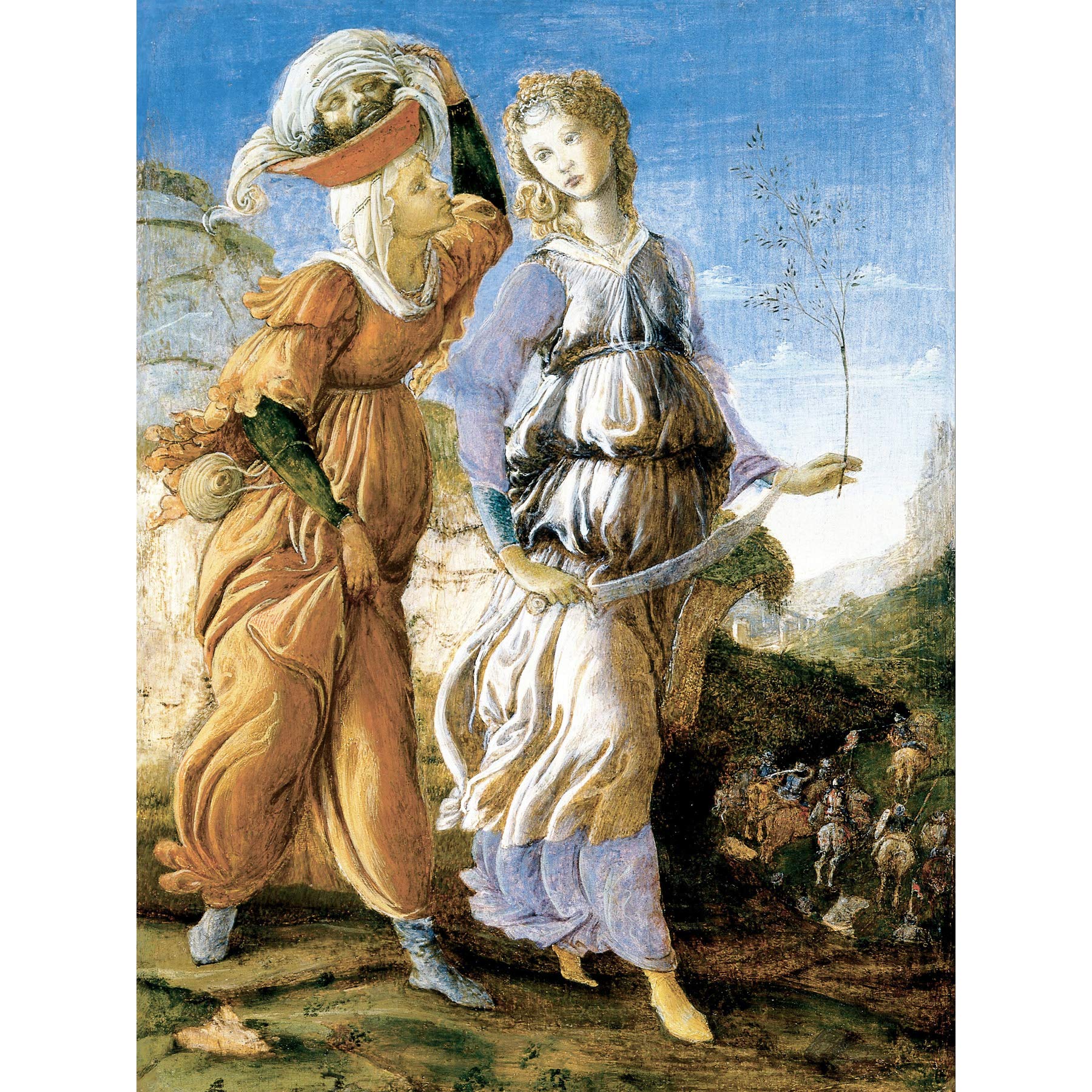 Sandro Botticelli Judith With The Head Of Holofernes Large Art Print Poster Wall Decor Premium Mural