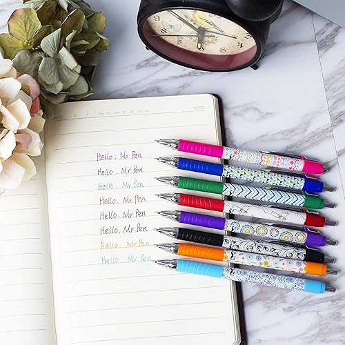 Miniatura 6 de Mr. Pen - Bolígrafos para diario de la Biblia, paquete de 8, colores surtidos, bolígrafos de la Biblia, bolígrafos de la Biblia que no se traspasan,