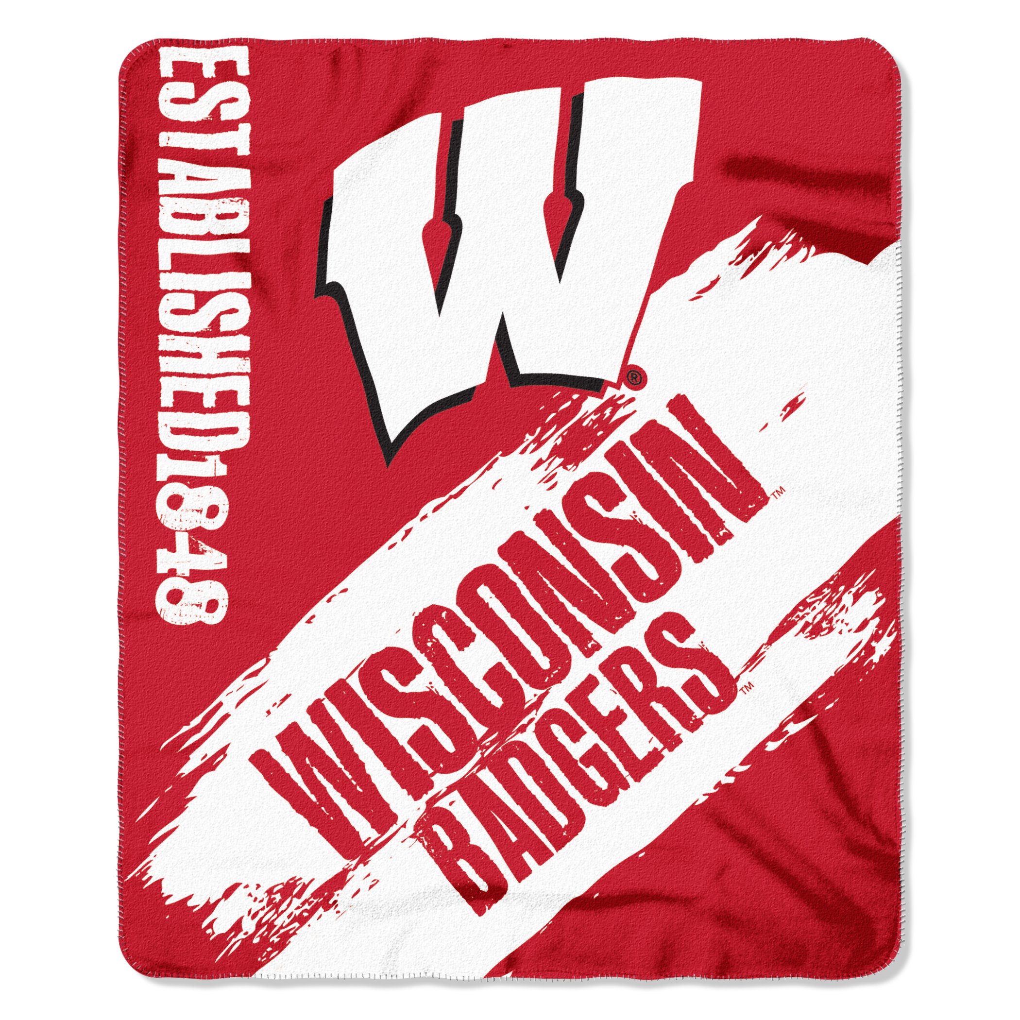 NORTHWESTNCAA Unisex Fleece Throw Blanket