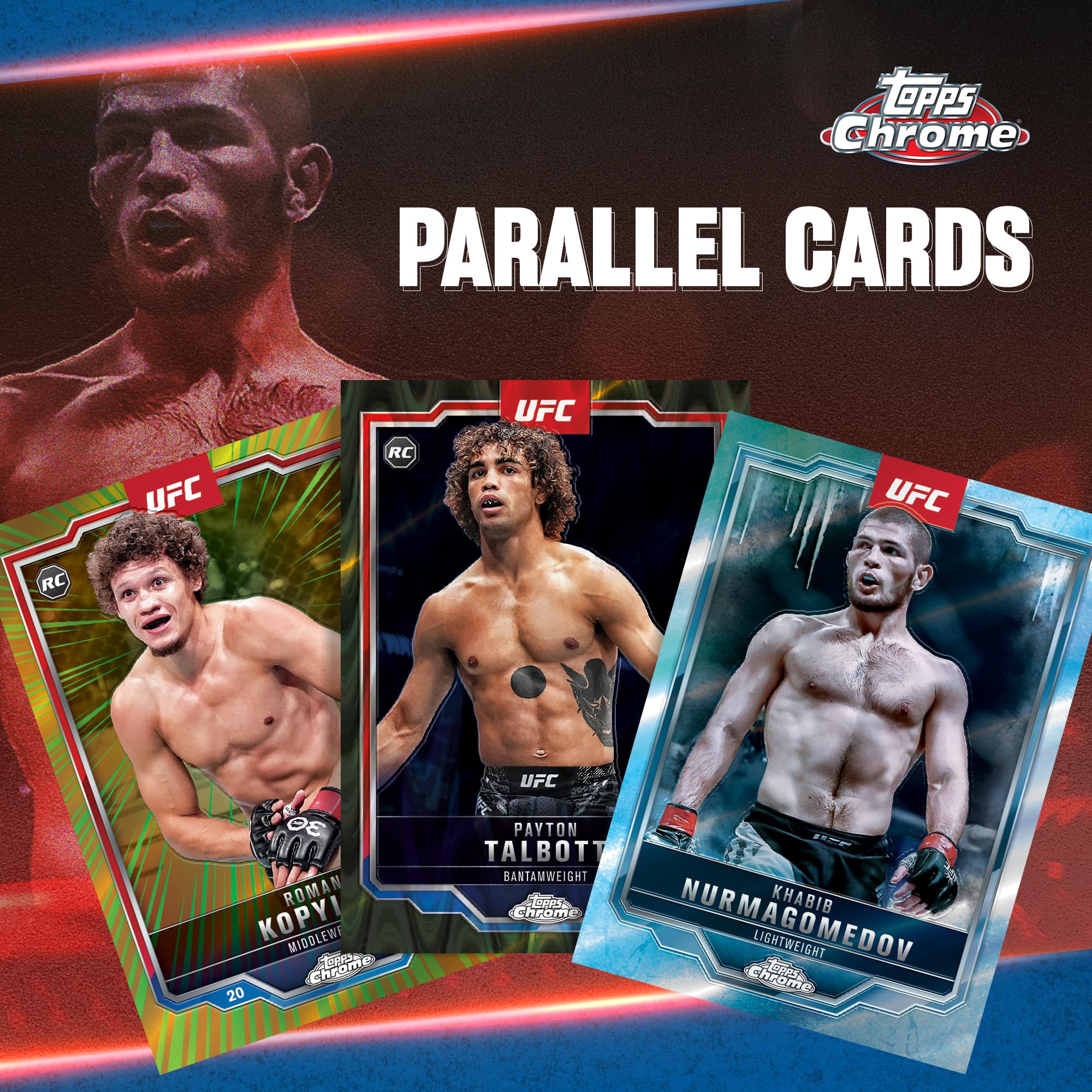 Topps 2025 Chrome UFC – Scellé en Usine – Boîte économique