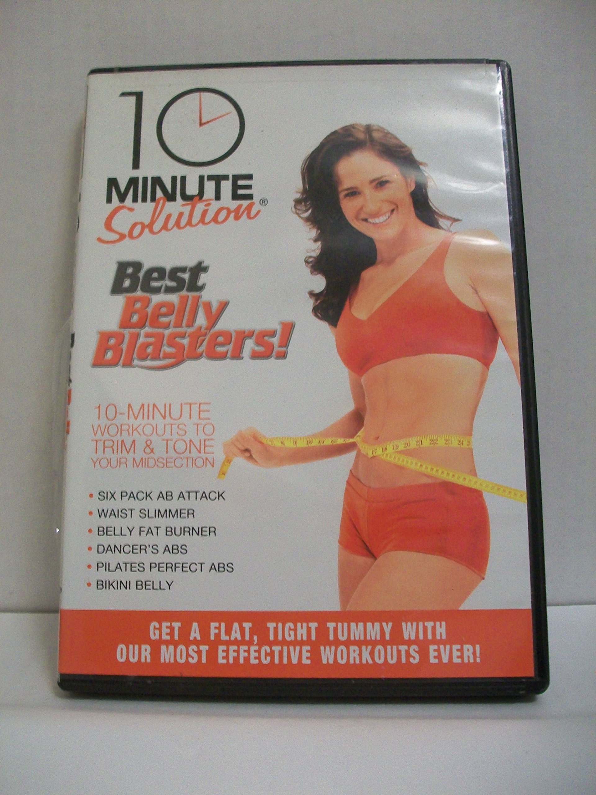 Belly Blasters rutina de ejercicios cortos en DVD para entrenar el core por las mañanas