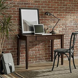 Grain Wood Furniture Shaker 44" Desk/Dressing Table, Expresso