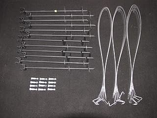 12 Auger Type Anchors, Tie Down Straps and Bolts_AB