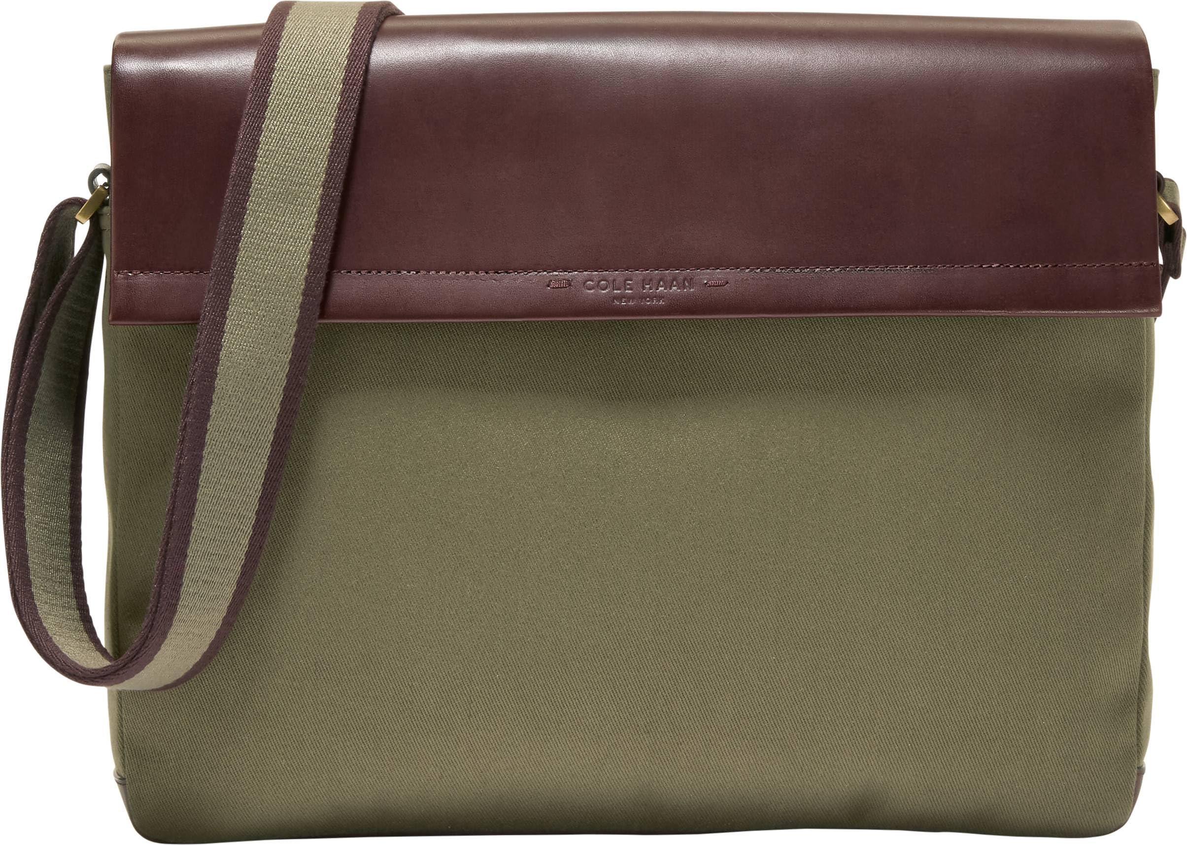 Cole Haan Men's Judson Brushed Twill Messenger