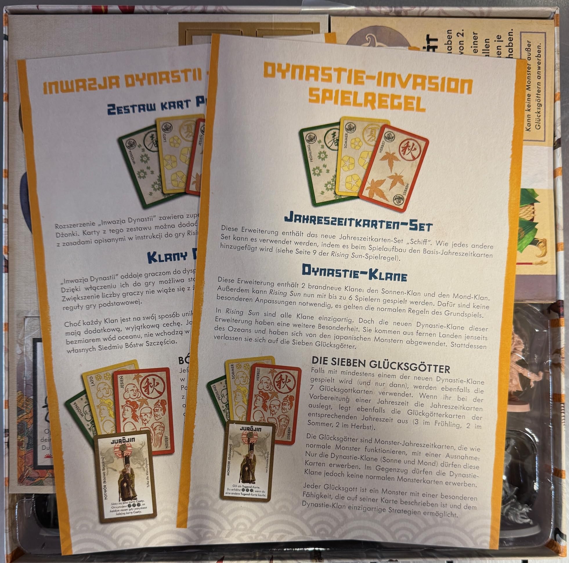 Asmodee Rising Sun - Invasione dinastica, espansione, gioco di strategia, tedesco