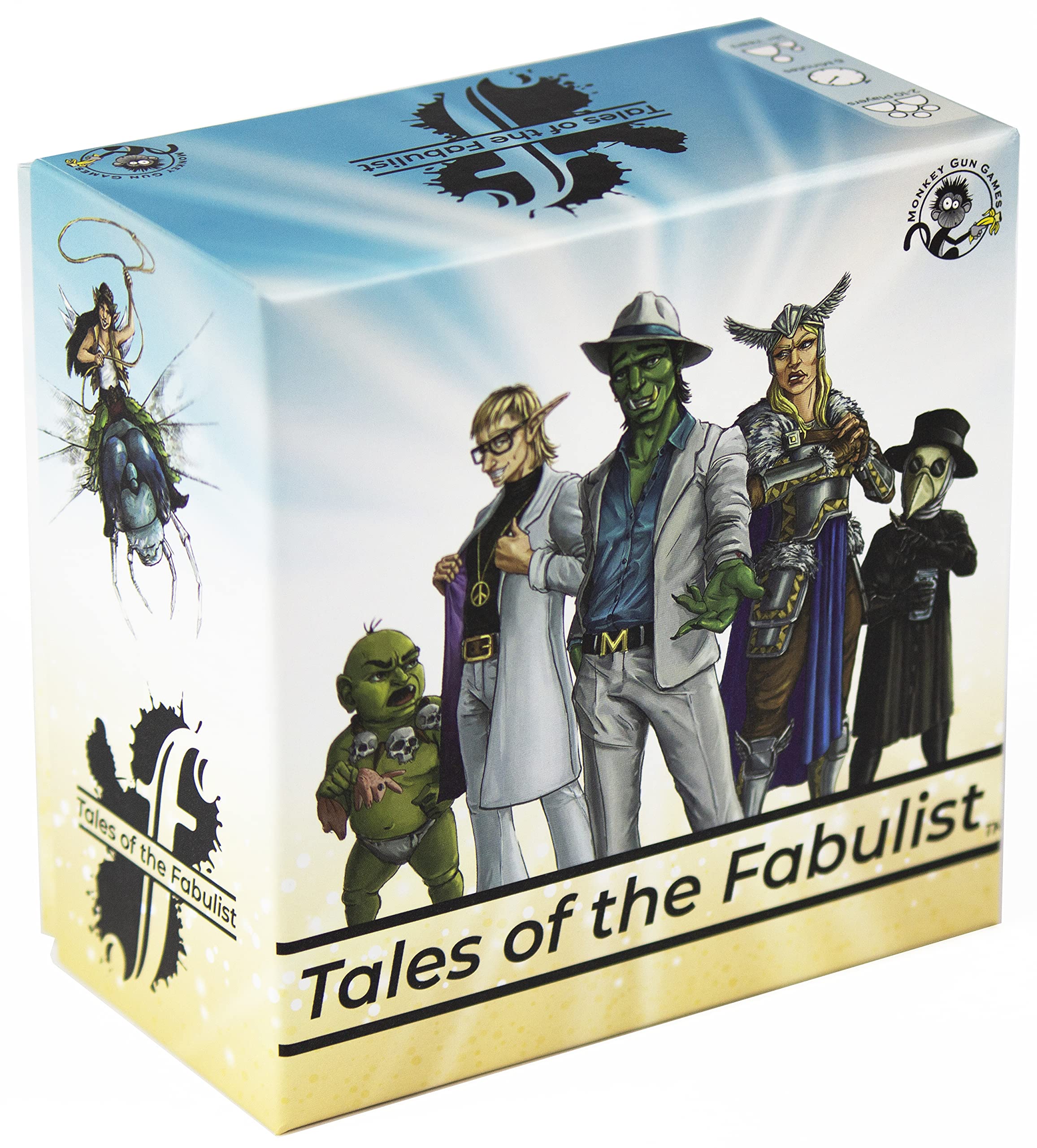 Tales of the Fabulist | Storytelling Party Game for Kids and Adults | Creative Game | 2-10 Players | Ages 14+ | Average Playtime 6 Minutes
