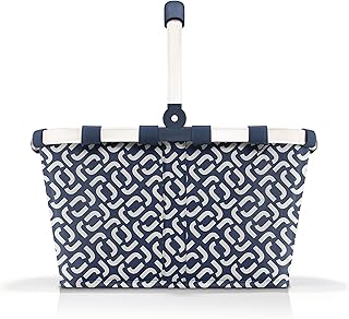 carrybag - Robusto cestino per la spesa con molto spazio e pratica tasca interna - Design elegante e idrorepellente