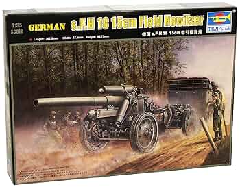 Amazon | トランペッター 1/35 ドイツ軍 s.F.H18 15cm榴弾砲