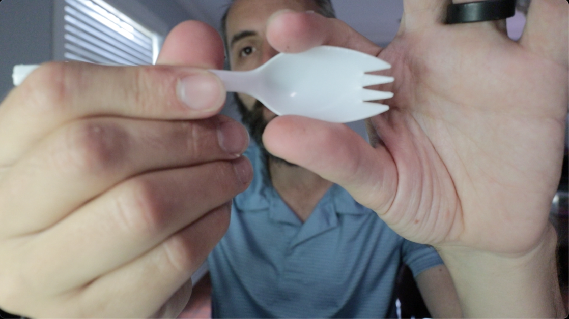 Best Spork Utensil? | Disposable White Plastic Sporks