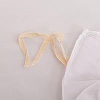 Vista 177 de ECOCOTT Juego de funda de edredón de 3 piezas, 100% algodón lavado, duradero, suave y cómodo, con cierre de cremallera, sin edredón, tamaño King