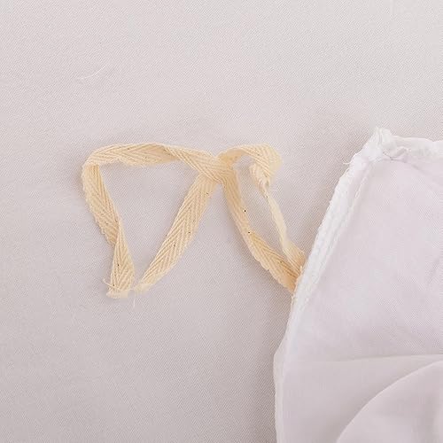 Miniatura 202 de ECOCOTT Funda de edredón tamaño King, juego de ropa de cama de 3 piezas, 100% algodón lavado, suave y transpirable con cierre de cremallera, 8 lazos