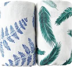 Margaux & May Organic Muslin Baby Swaddle &ndash; 100% Organic