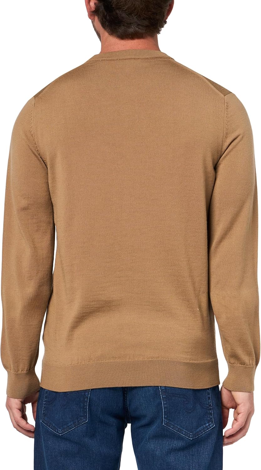 Lacoste Mens Crew Neck Merino Wool Sweater - Image 2