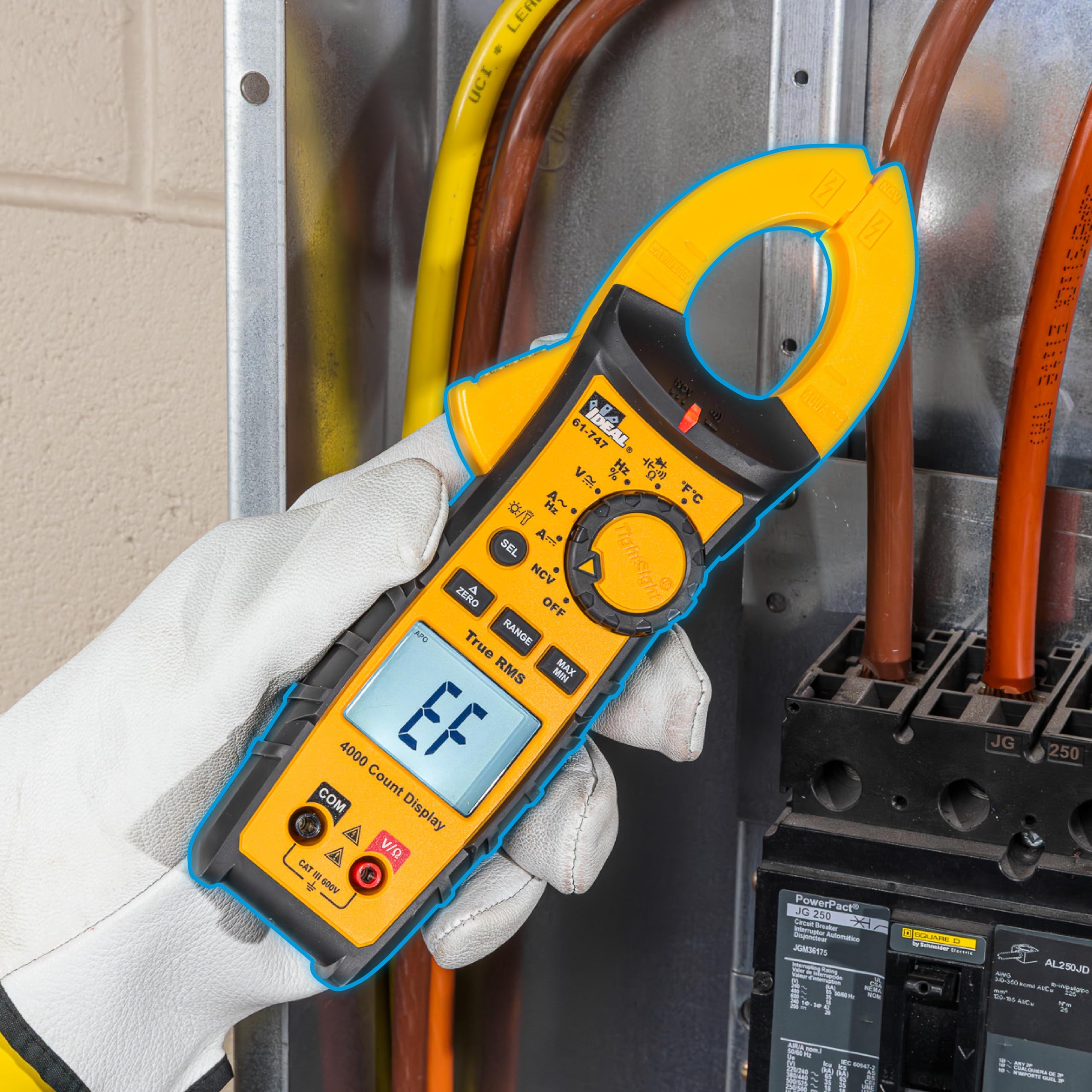 Ideal Electrical 61-747 TightSight Clamp Meter, 400A AC/DC, 600V TRMS — Amazon image 9