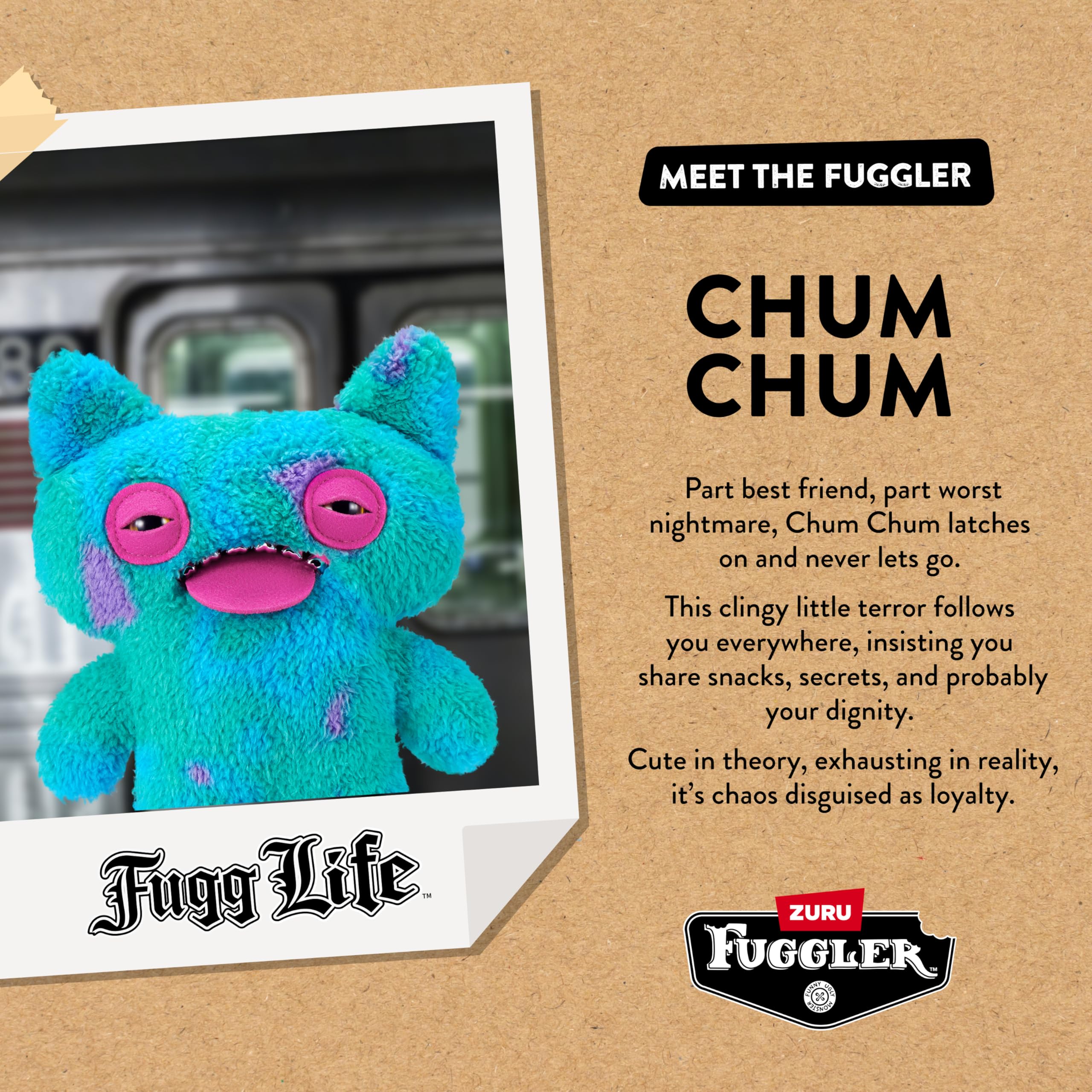 Fuggler 23 cm seria rdzeniowa 1-FUGG LIFE PLUSH 23 cm (munch munch)