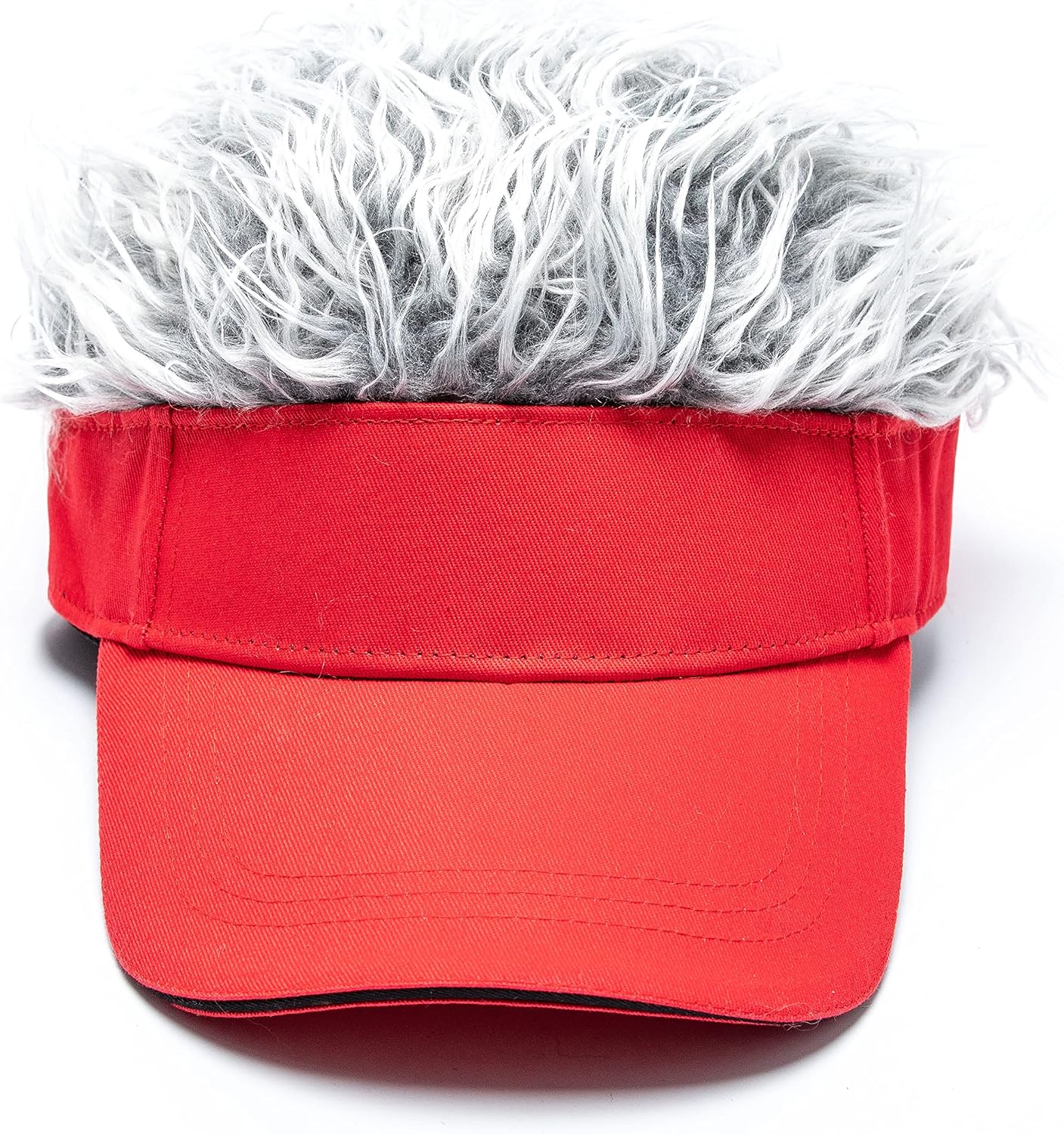 Men's Novelty Hair Hats Spiked Funny Golf Visors Guy Fieri